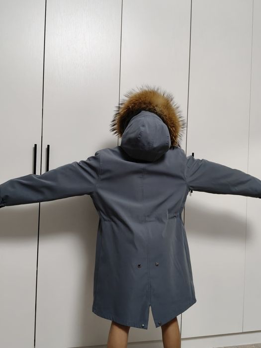 Куртка парка кроличья