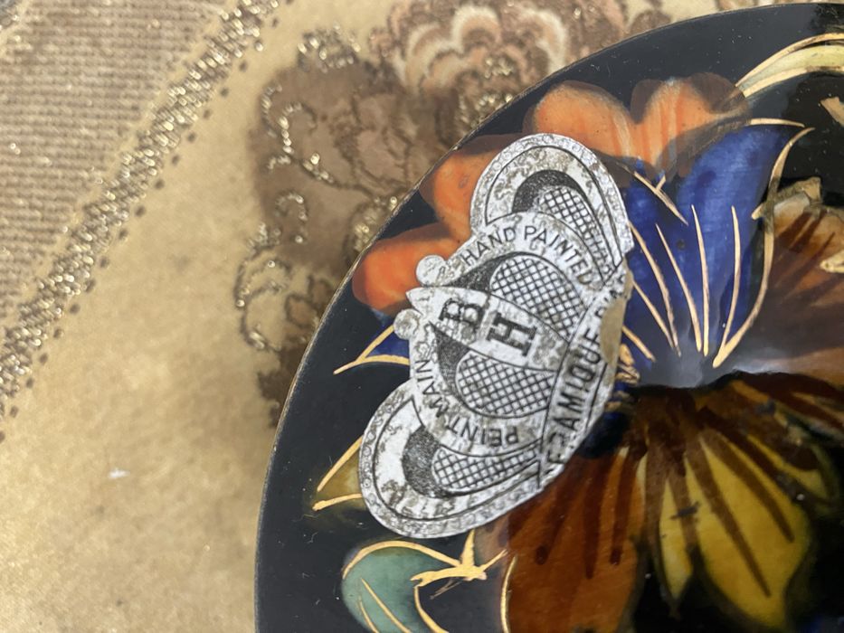 Порцеланов комплект 2 броя Hebequet Quaregnon Белгия 1950-те