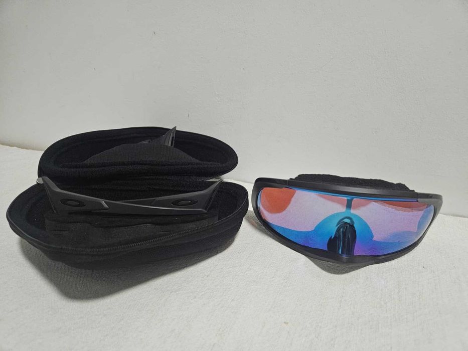 Ochelari Oakley Flex Scape Matte Grey Smoke Prizm Snow Sapphire