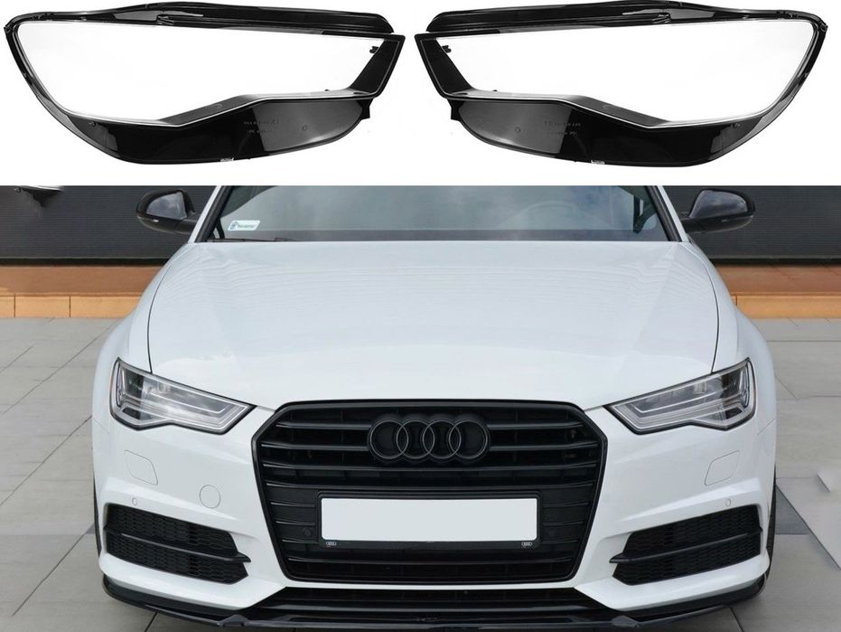 Стъкла за фарове на Audi A6 C7 Facelift