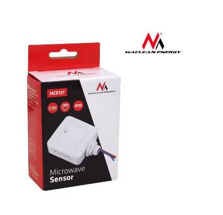 Микровълнов сензор за движение Maclean MCE137, 360°, 1200W, 4-10m