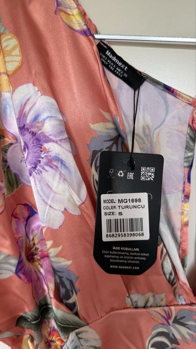 Рокля сатен размер С/М