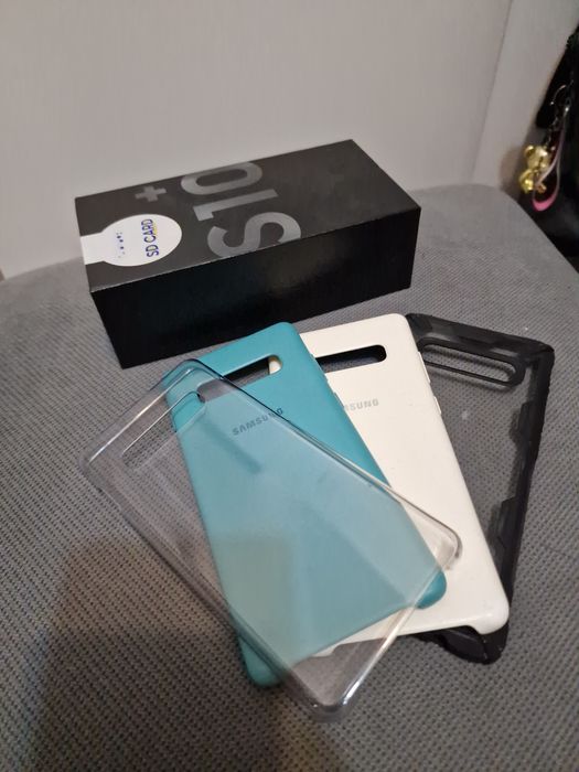 Samsung S10+ чехлы и коробка