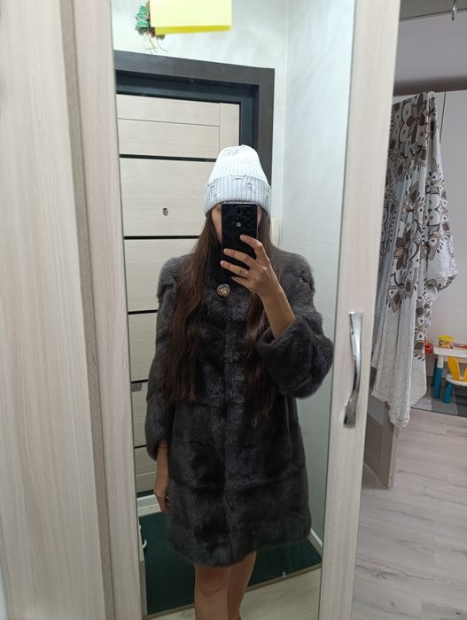 Норковая шуба 42-44