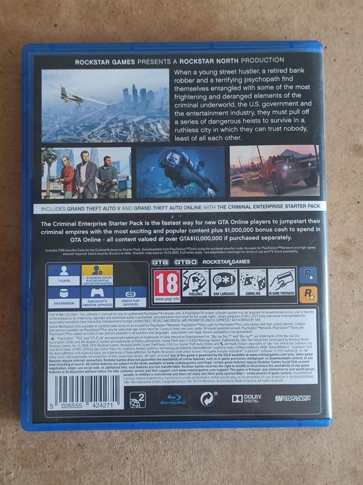 Продавам PS4 игри: GTA 5, Detroit, LEGO Marvel