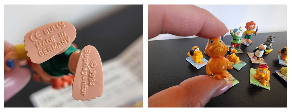 Lot figurine Kinder, Bully, 11 bucati vintage