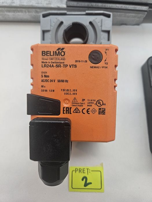 Actuator automatizare fereastra clapeta trapa  fum incendiu