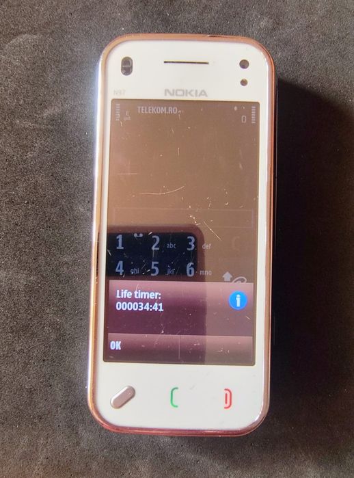 Nokia N97 Mini ( decodat, lifetimer 34:41)