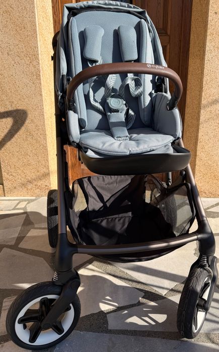 Бебешка количка Cybex Talos S Lux – Stormy Blue