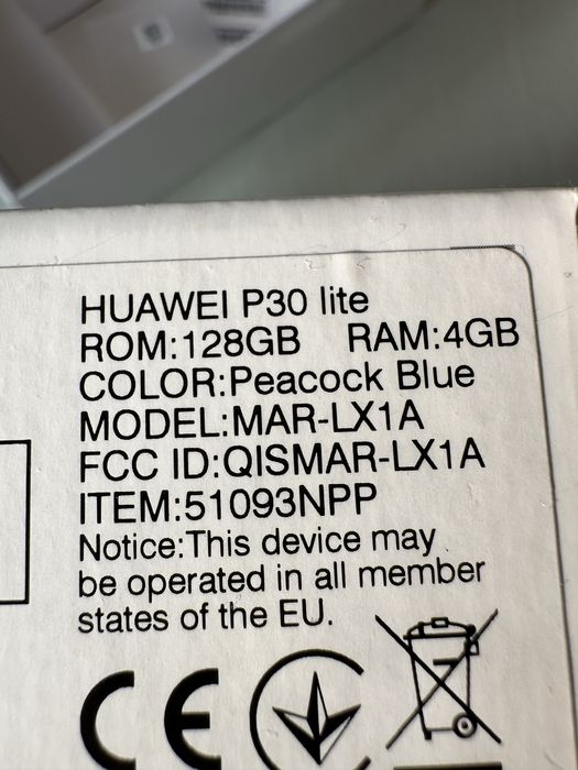 Huawei p30 line 4/128 gb