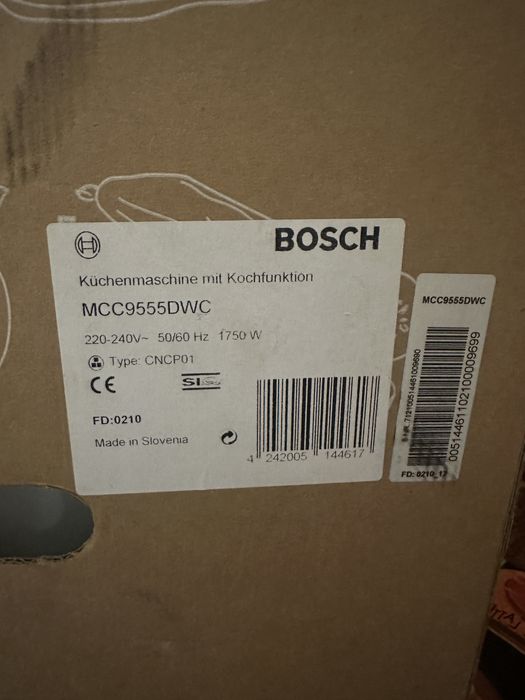 Robot de bucătărie Bosch Cookit