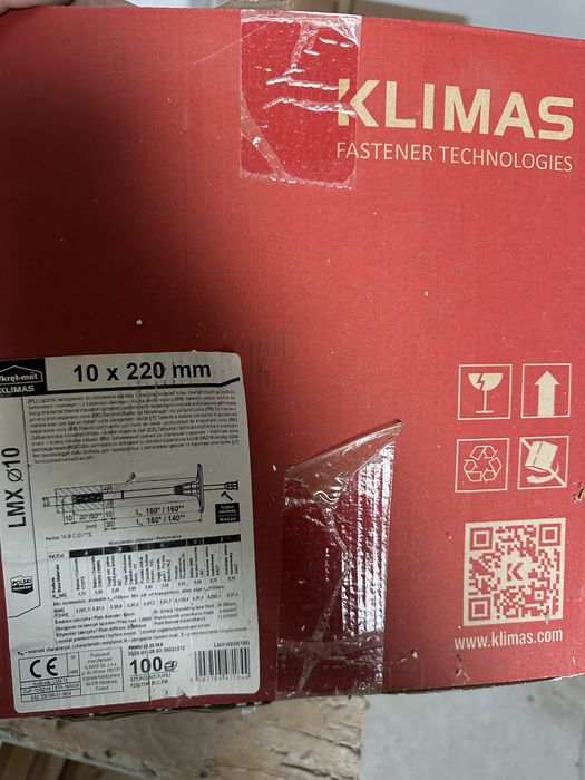 80buc Dibluri pentru vata/polistiren 22cm cui metalic