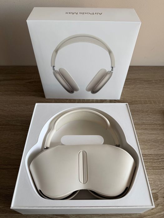 Apple AirPods Max Starlight – оригинални, перфектно състояние