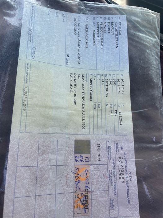 Autoutilitara Renault Master