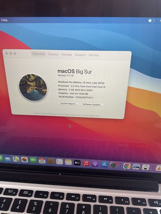 macbook pro 13,retina displey,late 2013 i5 absolut impecabil