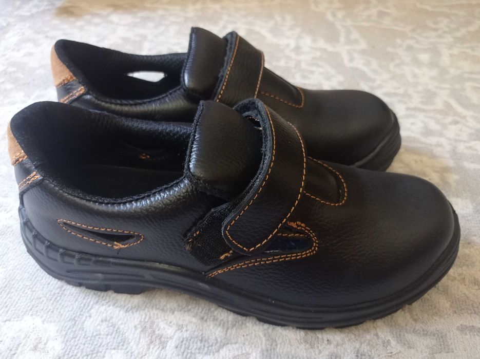 Рабочий обувь кожаная