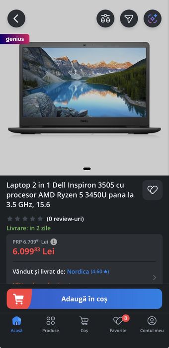 Laptop Dell.