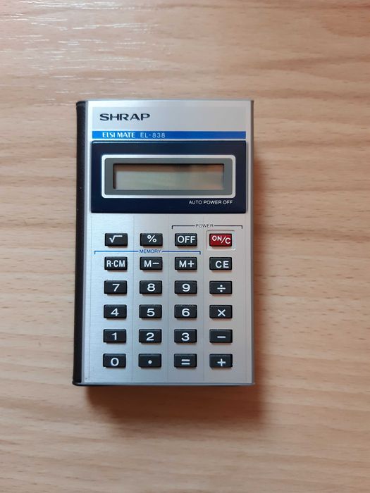 Калкулатор SHARP EL-838, неизползван японски