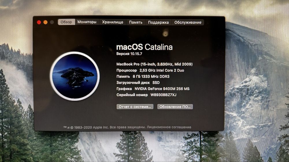 Macbook Pro (middle) 2009