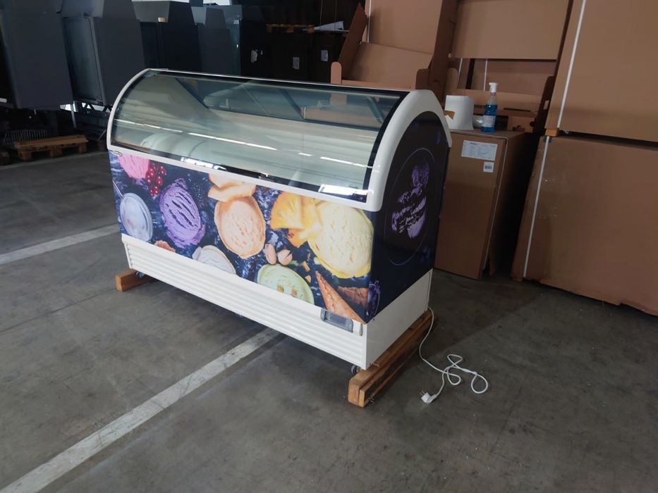 Vitrină gelato M400Q / 9 arome / NOU / Profesional