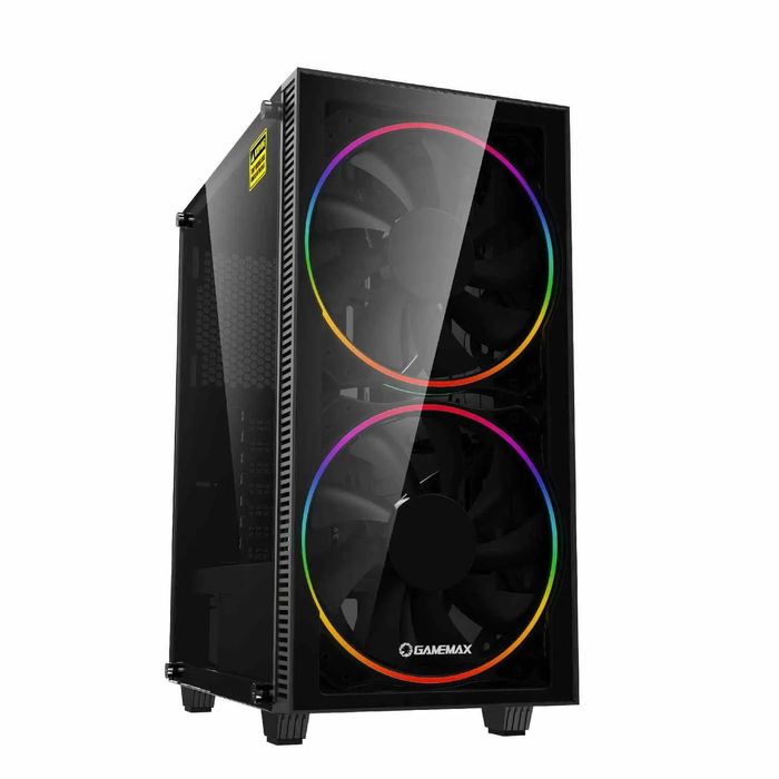 Vand Carcasa Gamemax Black Hole ARGB Negru