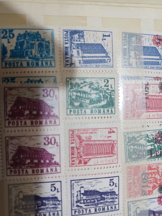 Timbre clasoare romanesti si straine