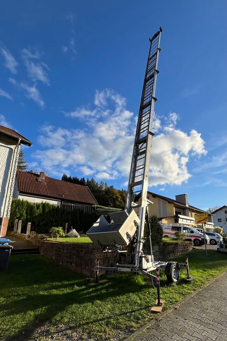 Lift Construcții 21m  Materiale Mobila Nacela Hidraulic Scara