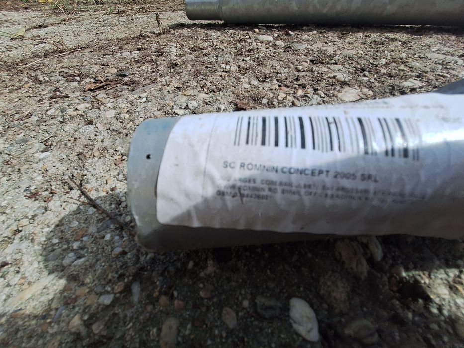 Consola stalp Brat simplu galvanizat 50cm pentru stalp