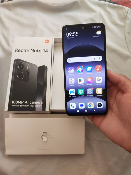 Redmi Note 14 | 12/128GB Karobka bor