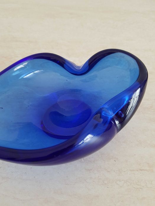 Винтидж пепелник от муранско стъкло