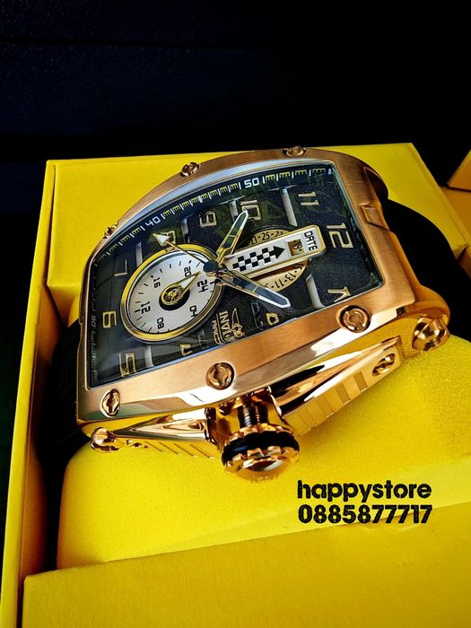 INVICTA Racing Monza Gold 57 mm, Инвикта нов ръчен часовник