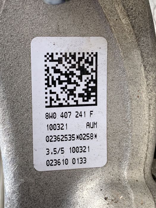 Fuzete / Fuzeta stânga, Fuzeta dreapta Audi A4 B9, A5 8W