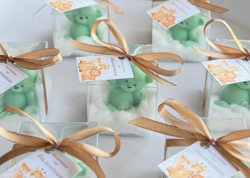 Подаръци за гости за кръщене, погача, рожден ден/карти за наричане/