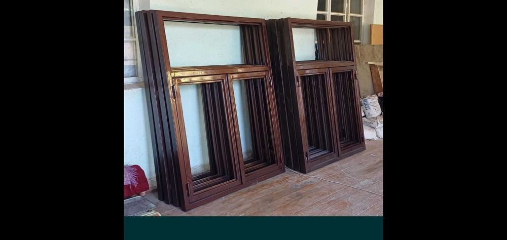 Темир профиллик deraza romlari 110x145 o'lchamda