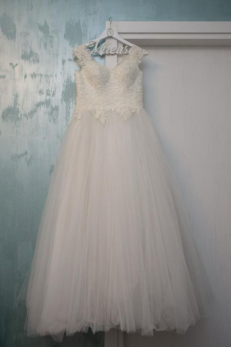 Rochie de mireasă pe corset, mărime 34-48