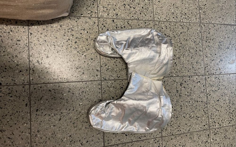 Costum original anti-foc aluminizat pompieri patrundere grea