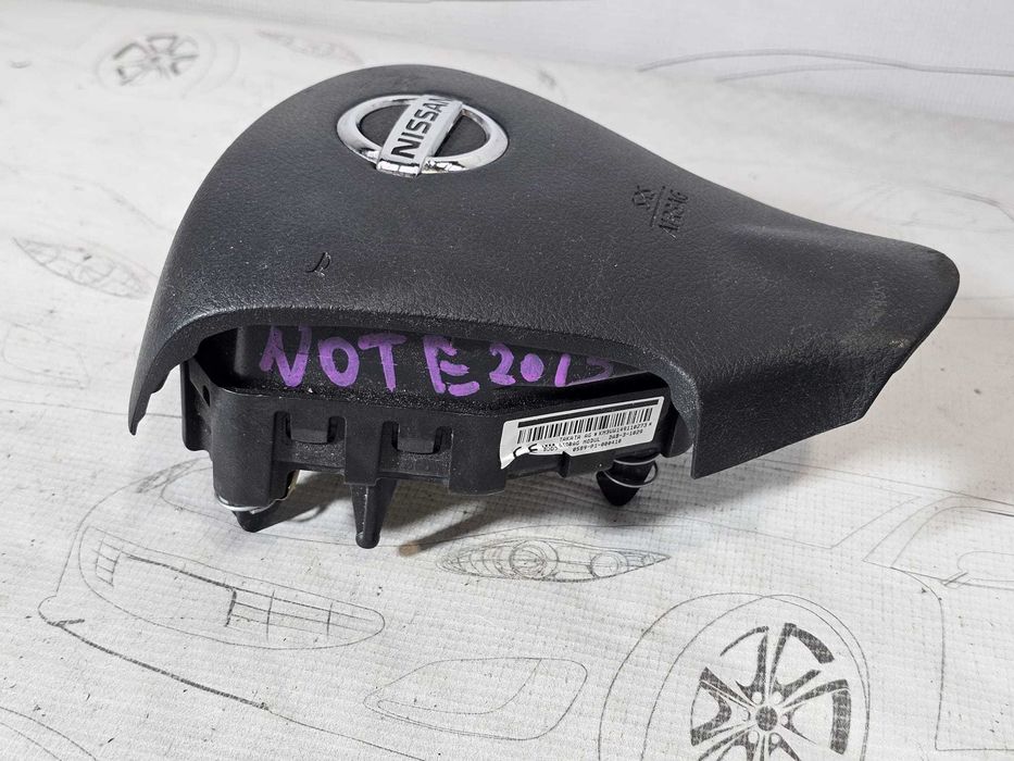 Airbag volan șofer Nissan Note E12 2013-2019 2014 1.2 50kW Cod OEM: 308261310GNR (5E3)