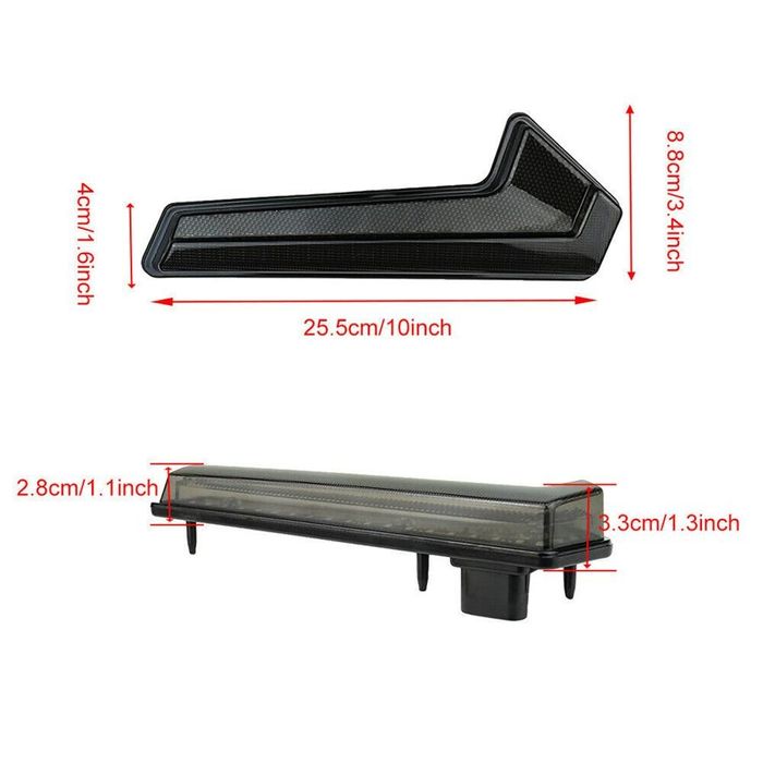 Stopuri LED de Frână Spate Fumurie ATV Polaris RZR PRO XP4 2020 2021 RZR PRO R 2022