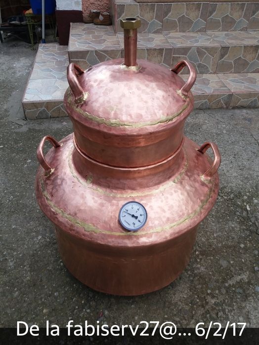 Fac cazane din cupru alimentar orice mărime.