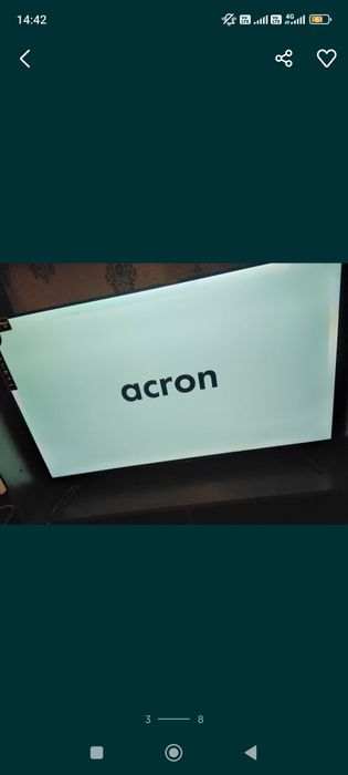 Телевизор смарт acron 109 см