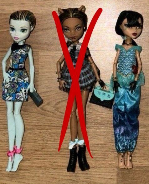 Остались в лоте немного кукол