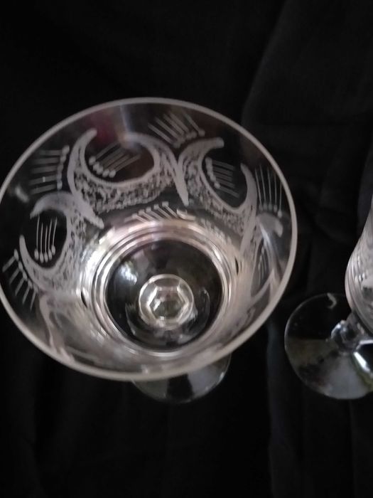 Елегантни кристални чаши 2 бр