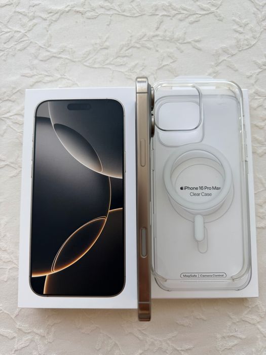 iPhone 16 Pro Max, Natural Titanium
