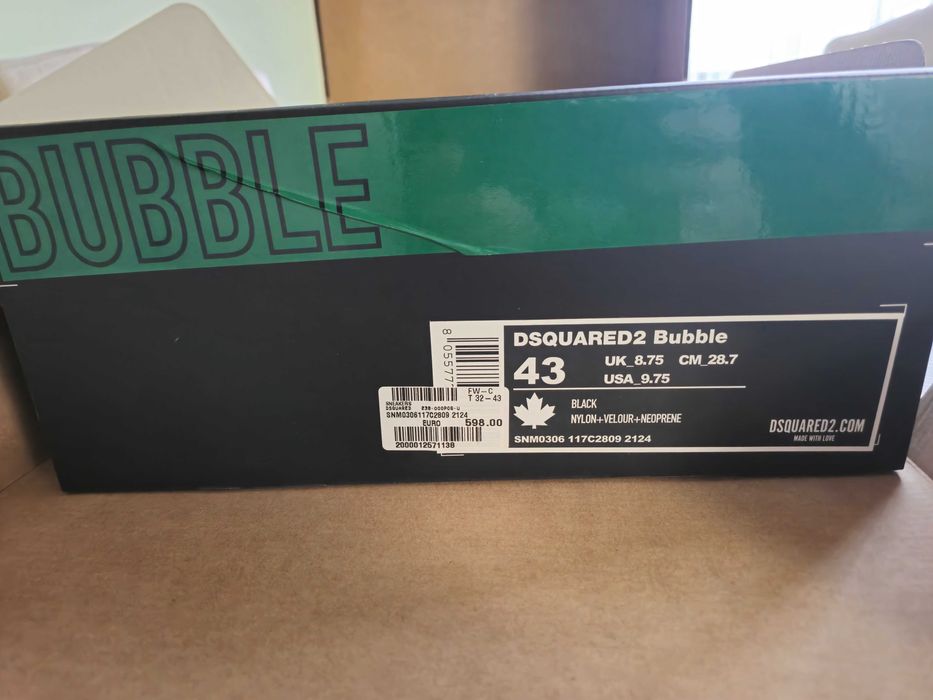 Dsquared2 Bubble