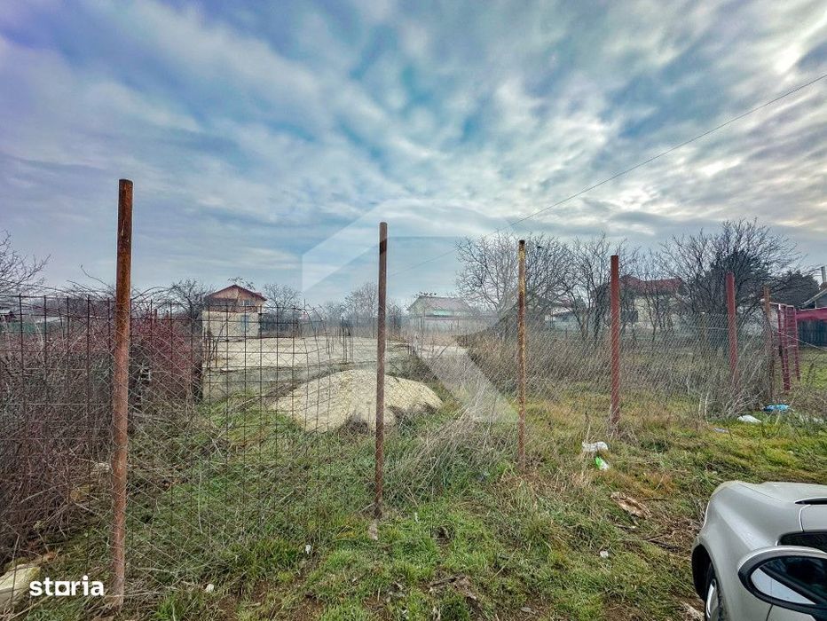 Mihailesti - teren imprejmuit 401mp, cu put, COMISION 0