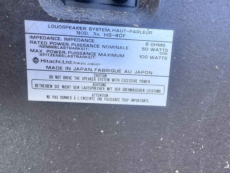 Hitachi boxe de colectie