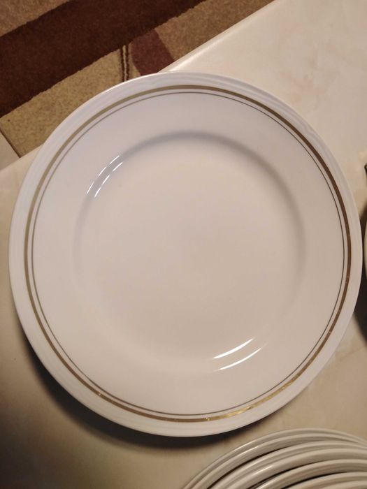 Сервизи/комплекти БГ порцелан  двоен златен кант