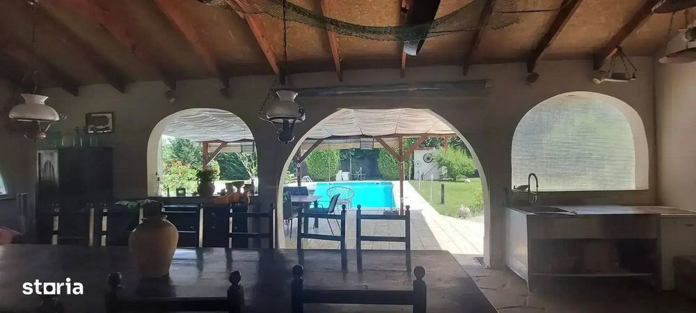 Vila cu 8 Camere Corbeanca | Semineu | Curte 2300mp | Piscina | Sauna