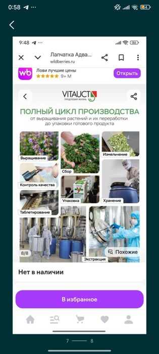 Лапчатка белая 600мг (объем 250мл)