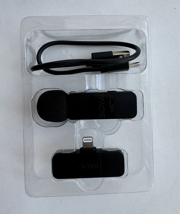 Микрофон Boya BY-V1 черный